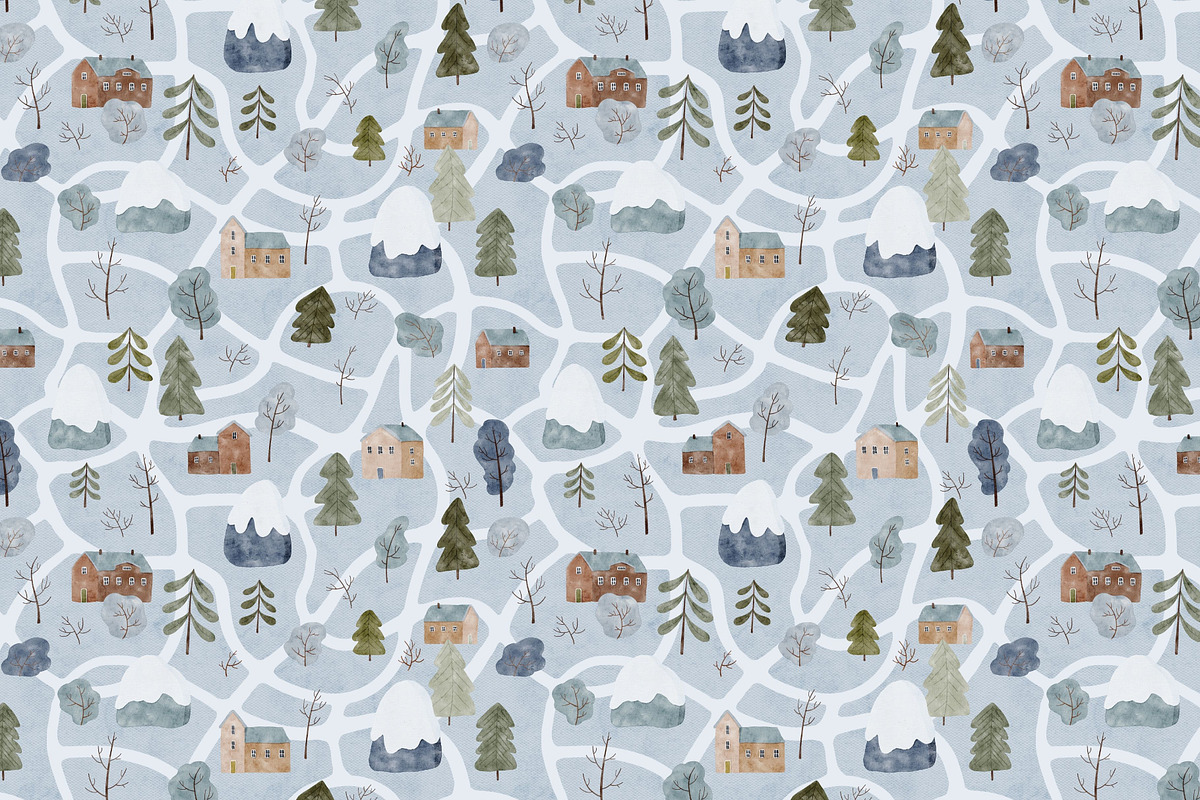 Winter Wonderland | Illustrations, a Decorative Illustration by OkPen (Photo 7 of 13)