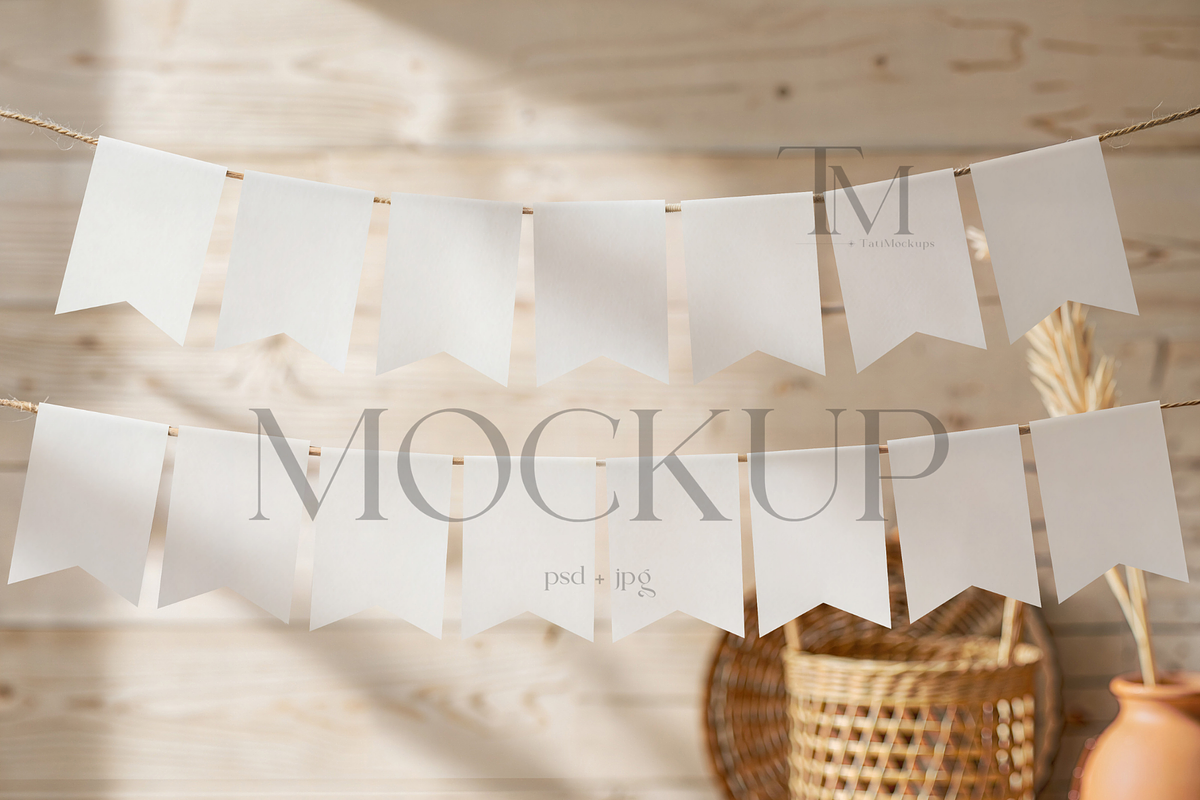 Neutral Wall Banner Mockup, an Advertising Mockup by TatiMockup (Photo 1 of 5)