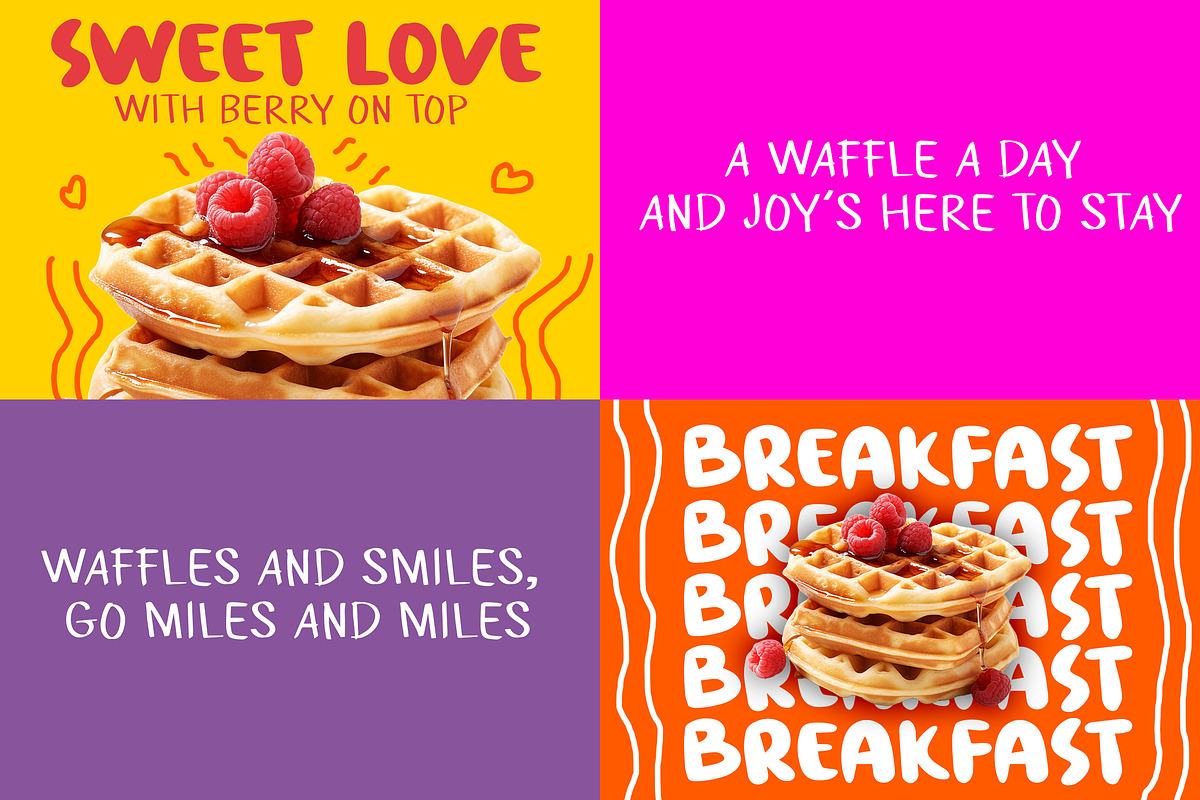 Tiramisu - Sweet Font Duo, a Sans Serif Font by Angin Studio (Photo 6 of 10)
