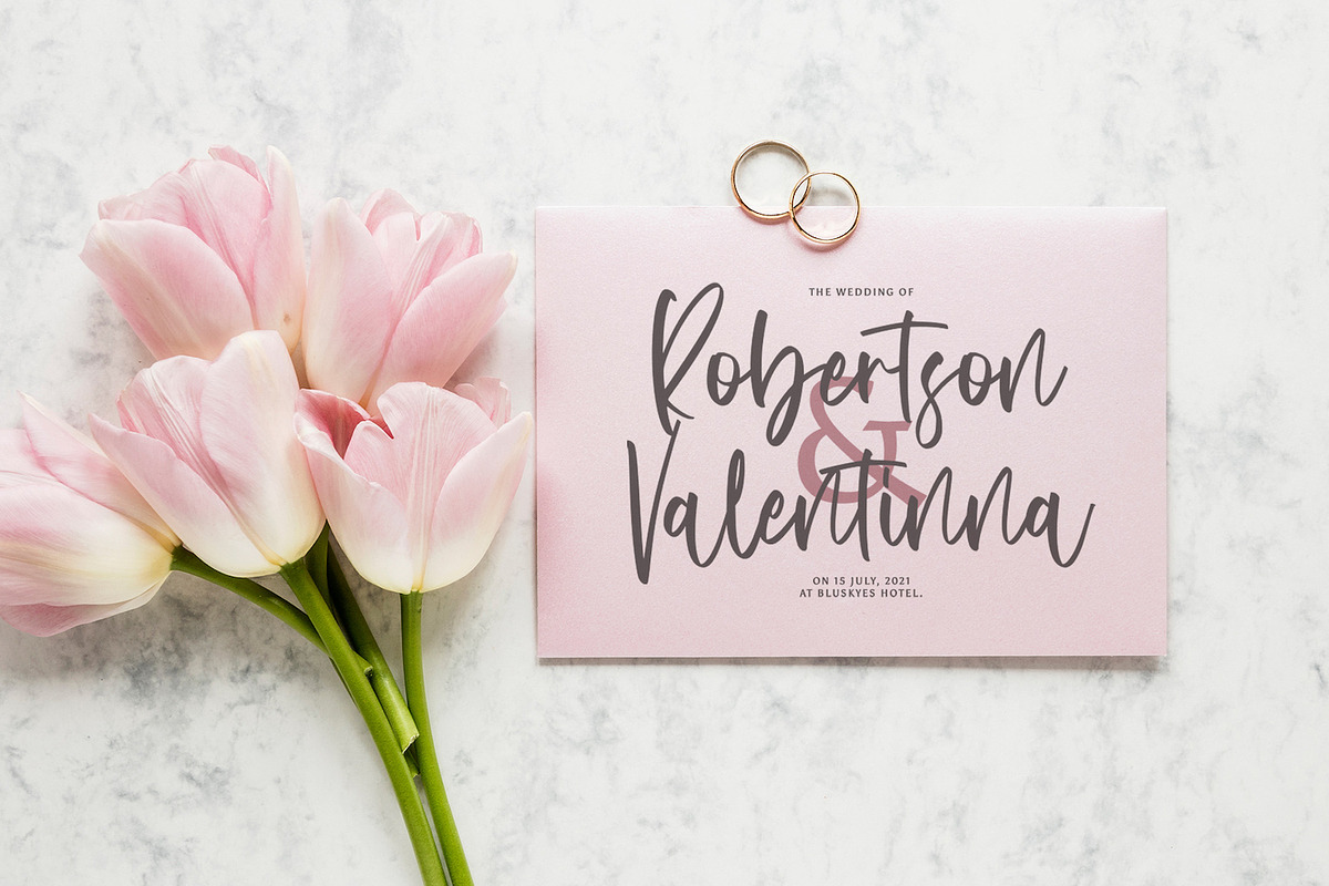 Dutalisa Joily - Handwritten Font, a Script Font by StringLabs (Photo 3 of 13)