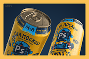 Beer Can Mockup, a Packaging Mockup by Mocku (Thumbnail 10 of 16)
