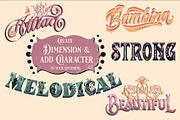 Procreate Lettering Inlay Pack, a Brush Add-On by Debi Sementelli (Thumbnail 5 of 11)