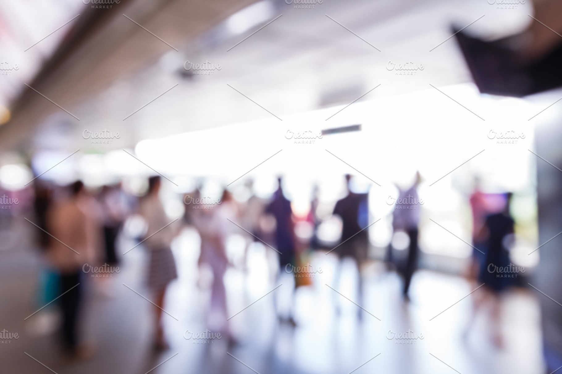 Blur people, a Background Photo by Smith Chetanachan