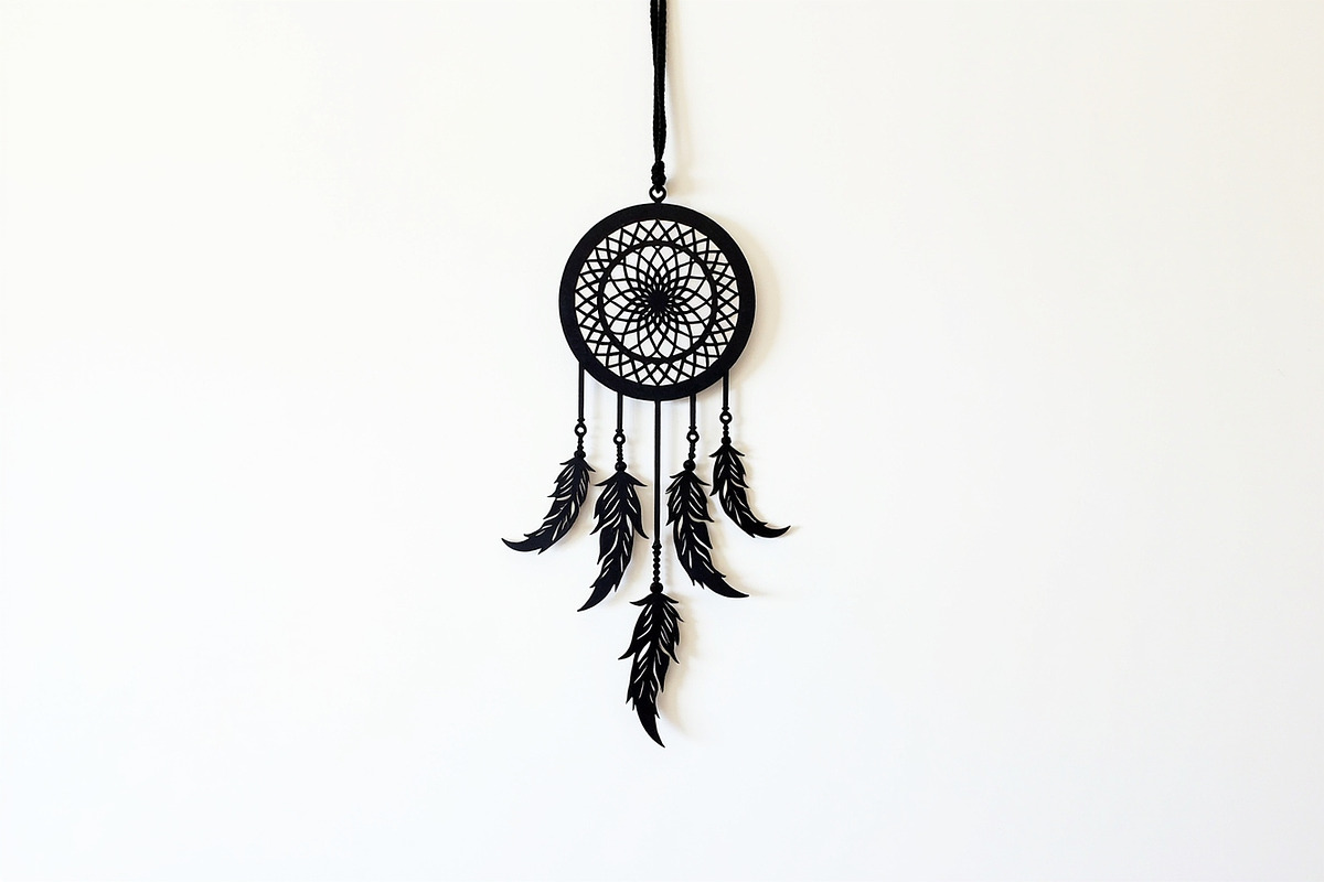 Scandinavian Unique Dreamcatcher, an Illustration by Amazin_art (Photo 18 of 26)