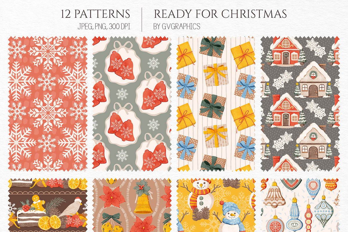 Ready for Christmas Collection, a Seasonal Illustration by GVGraphics (Photo 5 of 15)