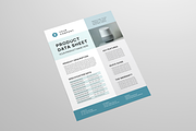 Product Data Sheet, a Flyer Template by Leaflove (Thumbnail 3 of 5)
