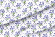 Preppy Crocuses Flowers, a Pattern Graphic by Viaireshop (Thumbnail 8 of 8)