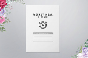 Weekly Meal Planner KDP Interior