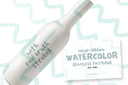 Real Watercolor Seamless Patterns, a Pattern Graphic by Greek fonts by nantia.co (Thumbnail 8 of 8)