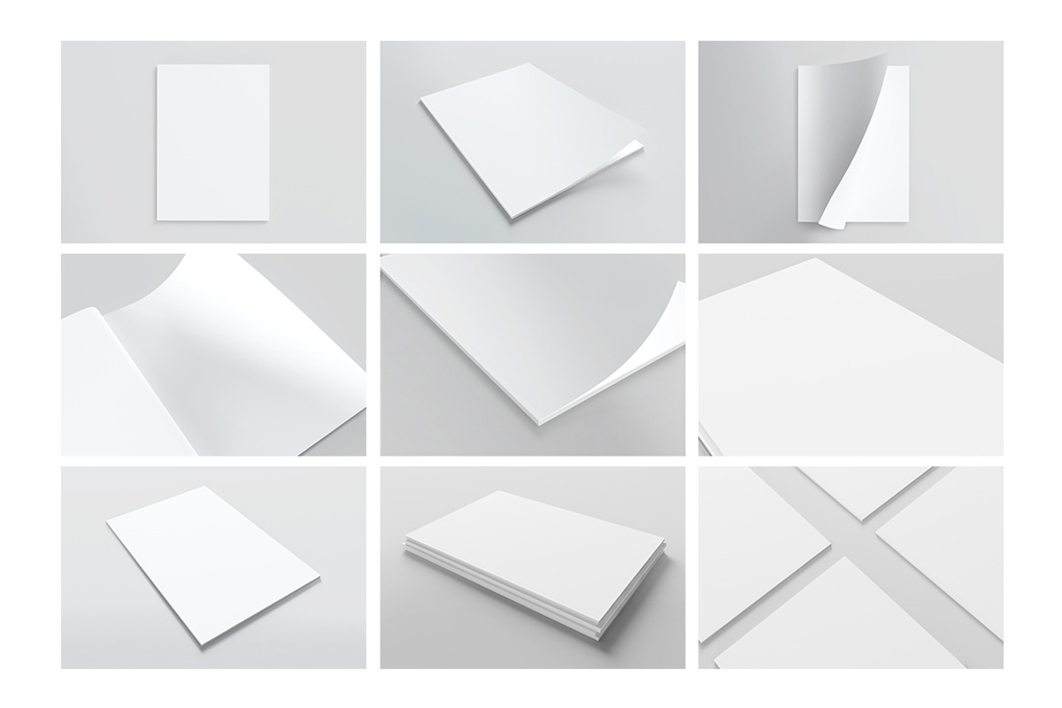 Photorealistic A5/A4 Magazine Mockup, a Print Template by ItemBridge (Photo 5 of 5)