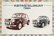 Retro Clipart Creator, an Action Add-On by g design (Thumbnail 3 of 12)