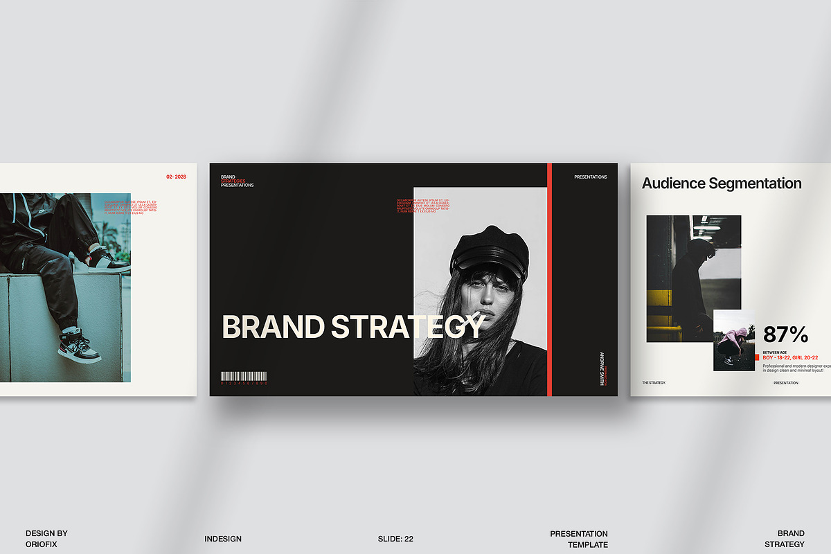 Brand Strategy Presentation Template, a Presentation Template by Oriofix (Photo 5 of 11)