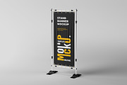 Stand Banner Mockup Sets, an Advertising Mockup by Artnivora.Std (Thumbnail 4 of 4)
