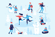People characters set, a Person Illustration by Bezvershenko (Thumbnail 2 of 12)