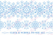 Snowflakes collection.Winter pattern, a Pattern Graphic by Tatianakost49 (Thumbnail 4 of 5)