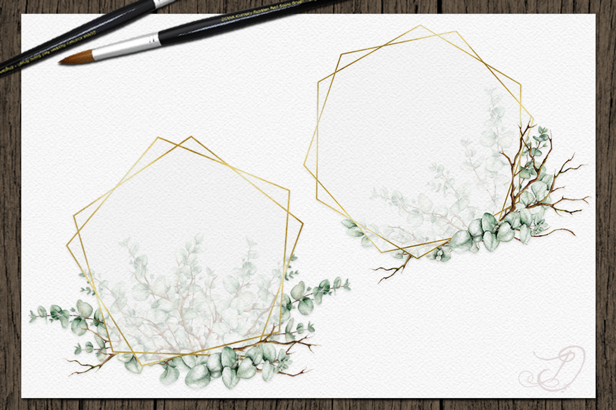 Crispy Eucalyptus Illustration, an Illustration by DioFlow (Photo 5 of 5)