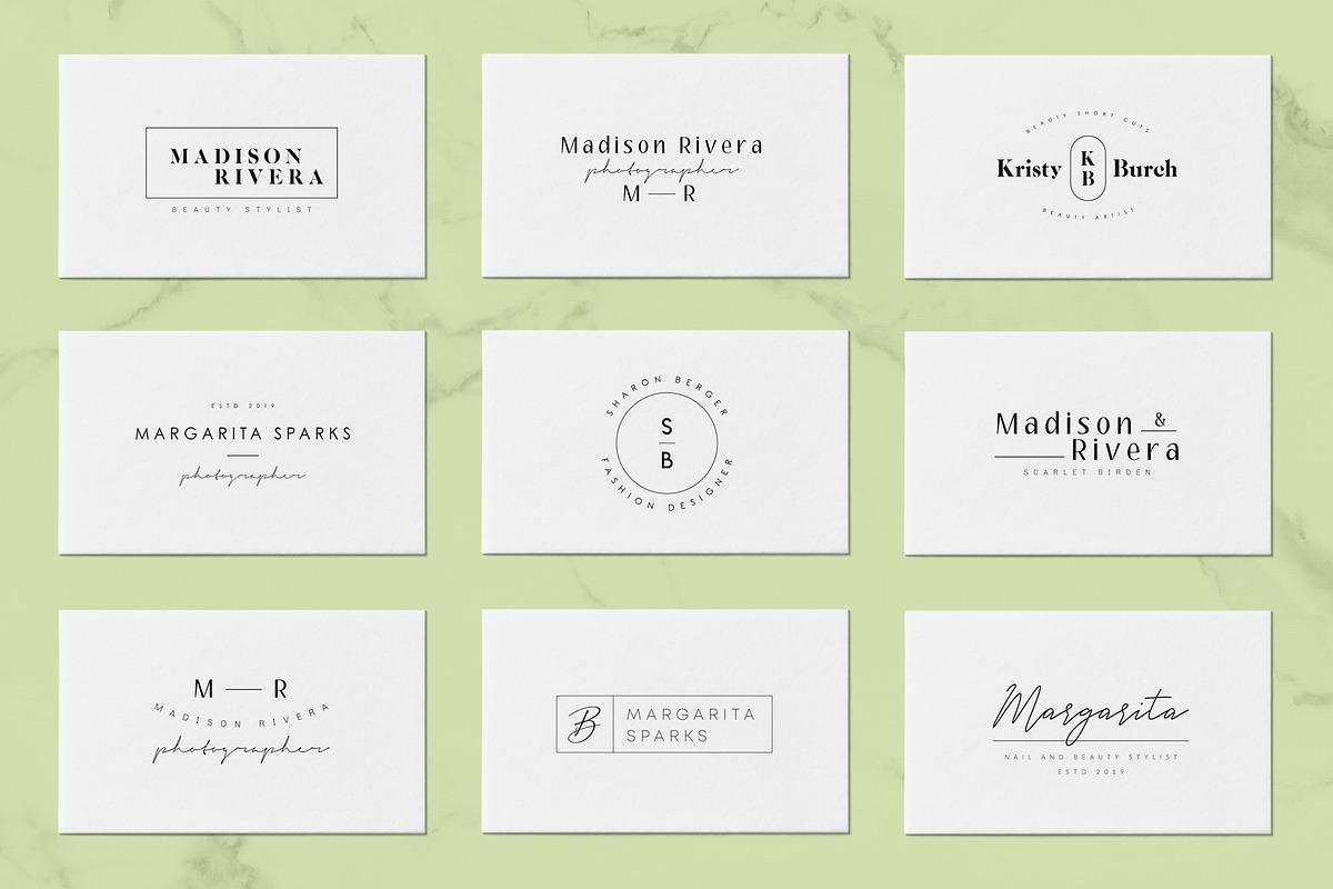 200 Trending Minimal Logo Bundle, a Branding & Logo Template by XpertgraphicD (Photo 32 of 52)