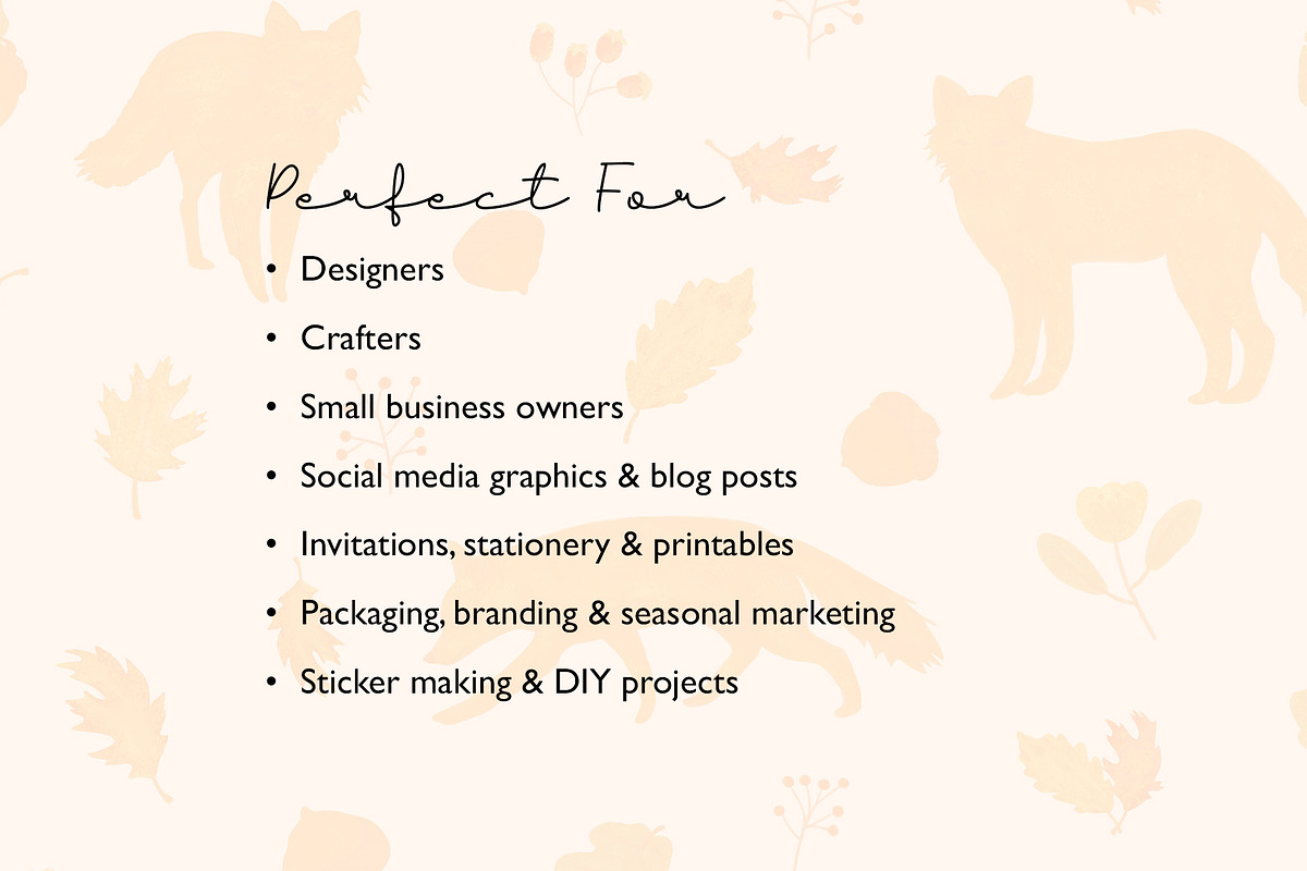 Autumn Comforts: Fall Clipart, a Seasonal Illustration by cugypress (Photo 6 of 6)
