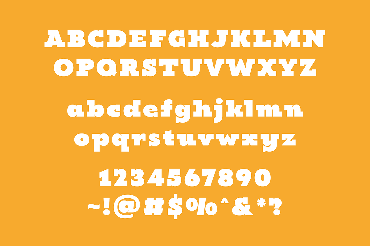 Base Craft - Bold & Playful Typeface, a Slab Serif Font by HipFonts (Photo 2 of 9)