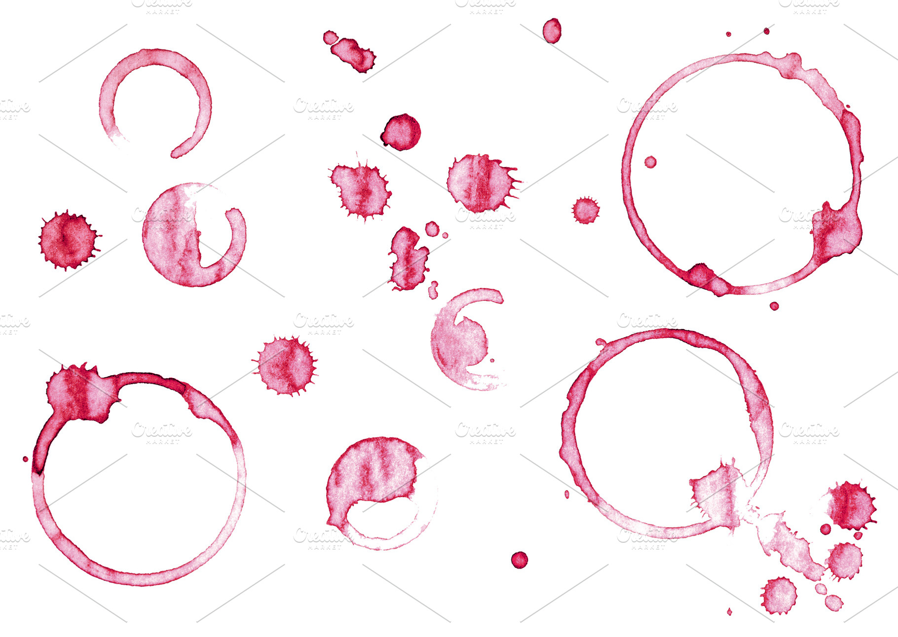 Wine stains white background JPG, a Food & Drink Photo by LiliGraphie