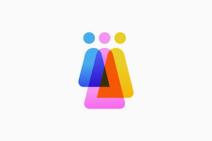 people family together human logo, a Branding & Logo Template by VASTARD STUDIO