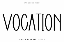 Vocation