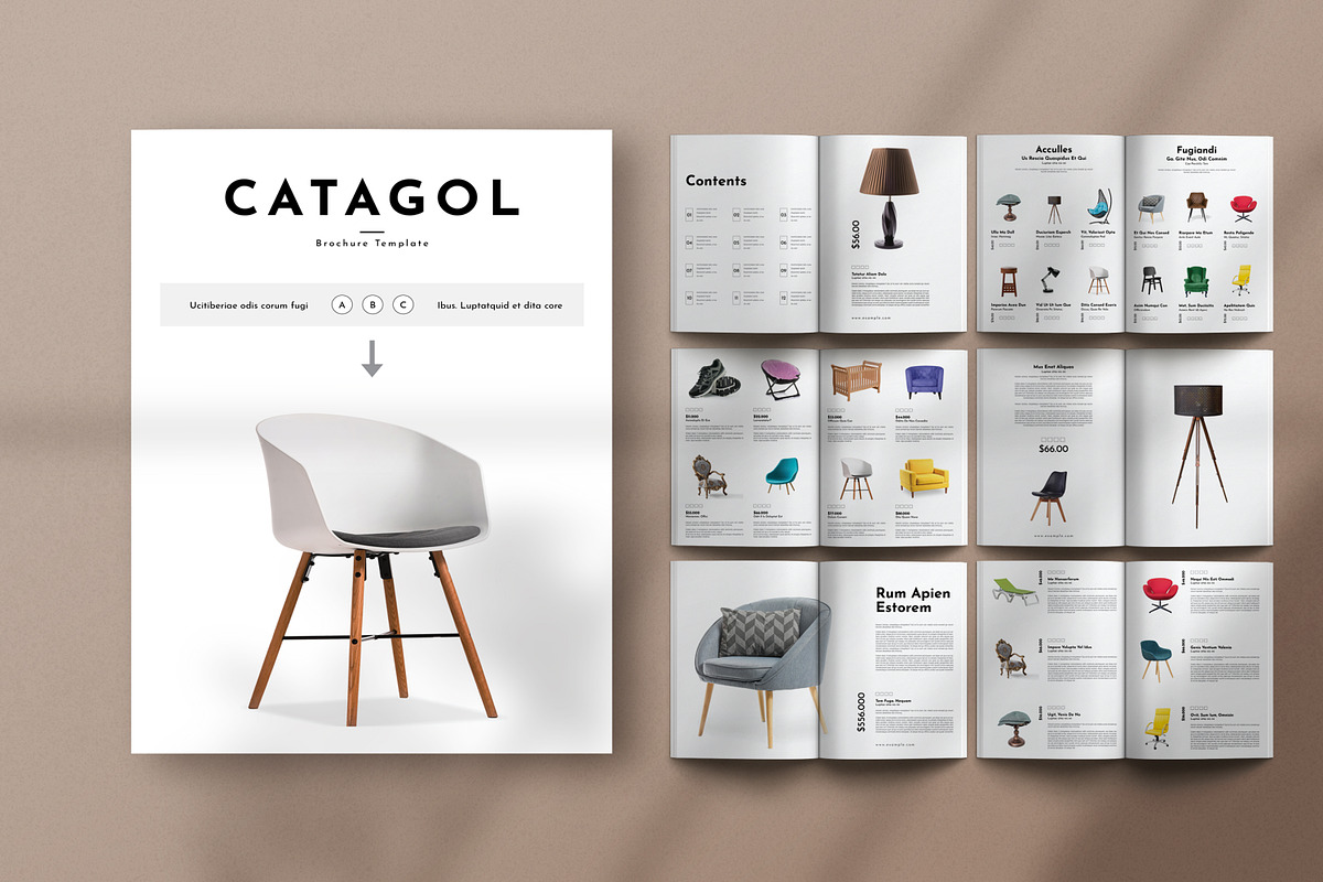 Catalog Brochure Template, a Brochure Template by PrintIdea (Photo 9 of 9)