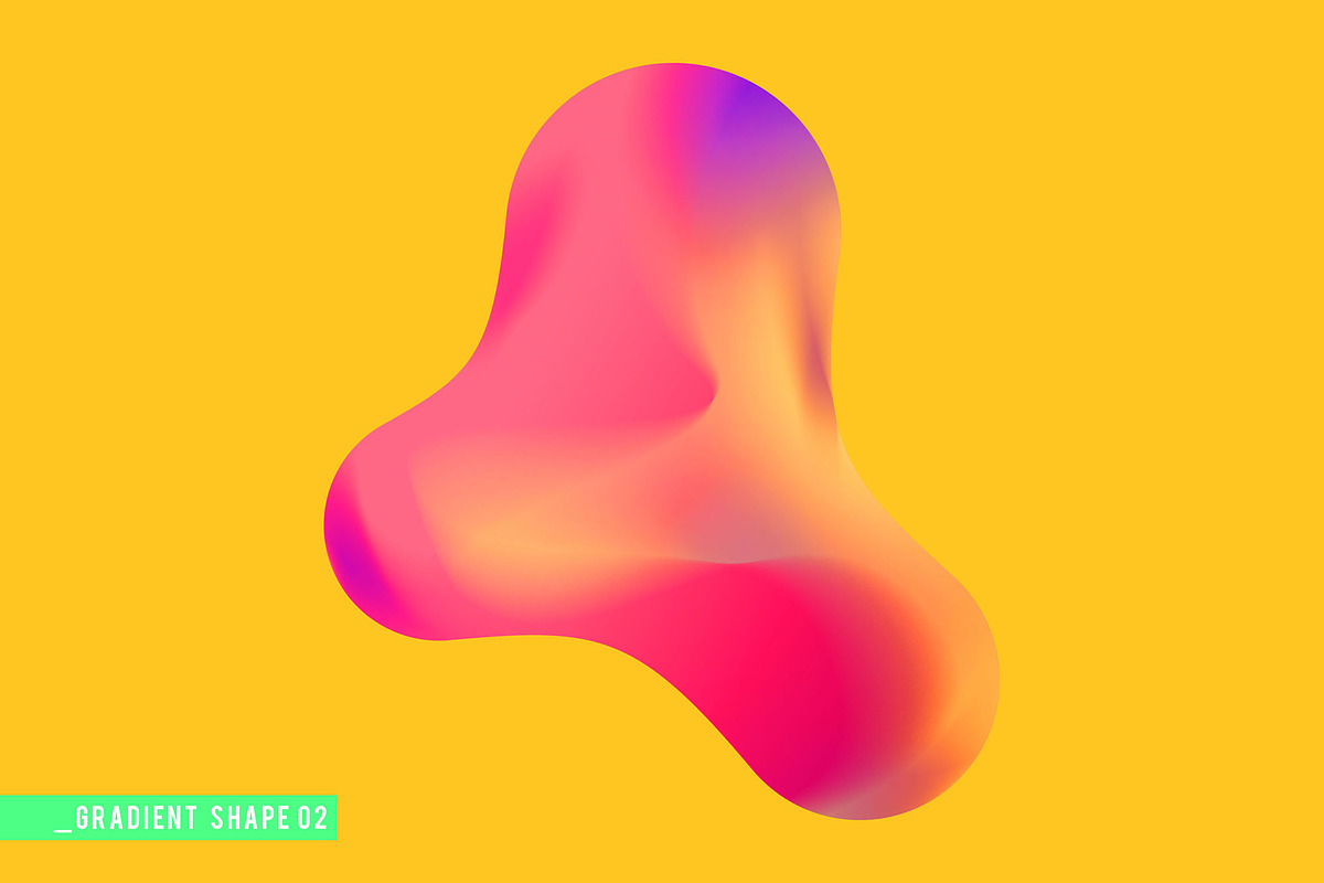 CLASH | Vibrant Shapes & Gradients, a Texture Graphic by CUDOS (Photo 13 of 28)