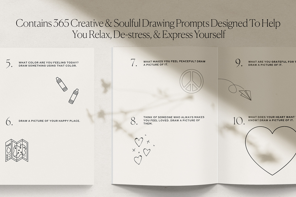 The Drawing Journal Canva Template, a Presentation Template by HelloKarla (Photo 3 of 7)