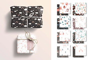 BIG SET of winter boho patterns, a Pattern Graphic by Vera●Suleimanova (Thumbnail 4 of 14)