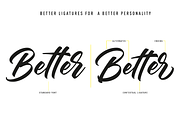 Julietta - SUMMER SALE - 70% OFF!, a Handwritten Font by StereoType (Thumbnail 5 of 9)