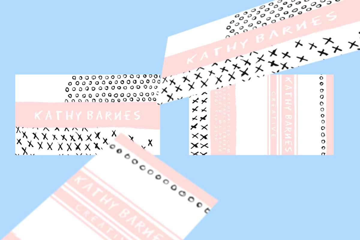 KATHY - Modern Business Card, a Business Card Template by cadinera (Photo 6 of 6)