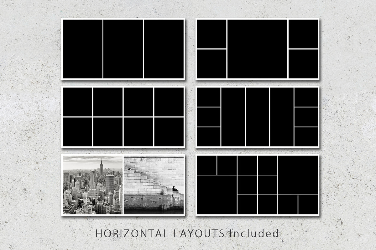 10x20 Photo Collage Template Pack, a Marketing Template by Loveurstyle ...