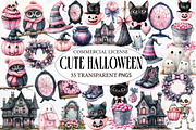 Halloween Clipart. Cute Halloween, an Illustration by Designworld (Thumbnail 1 of 5)