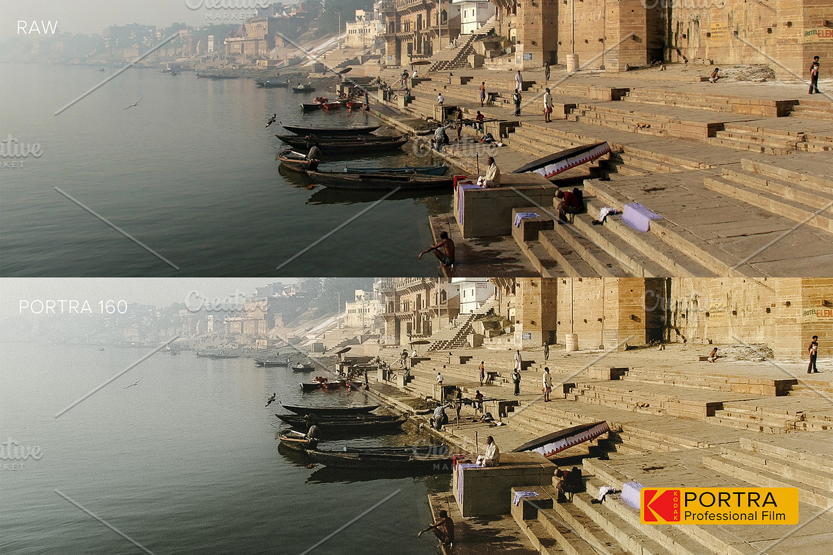 KODAK PORTRA preset Lightroom preview 2