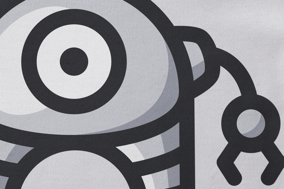 Robot Logo Design, a Branding & Logo Template by pne-design (Photo 1 of 3)