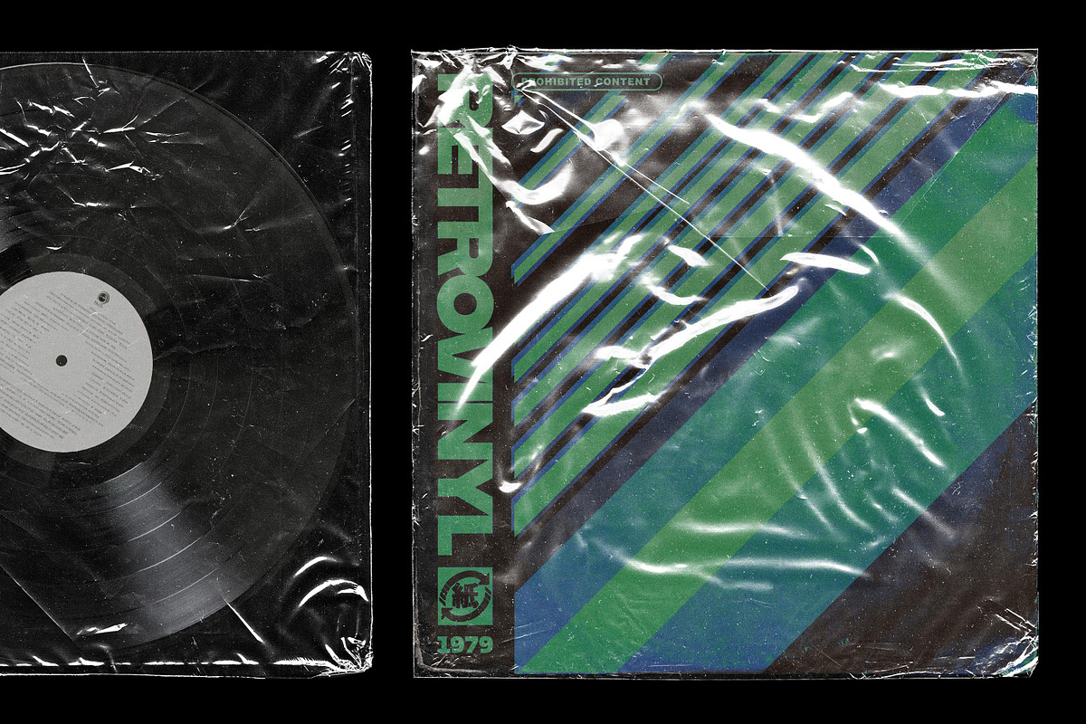 Plastic Wrap Texture Overlays, a Texture Graphic by pixelbuddha.net (Photo 6 of 6)
