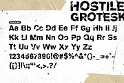 Hostile Grotesk - A Brutal Typeface, a Sans Serif Font by twentytwo media co. (Thumbnail 2 of 5)