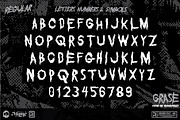 Grase - Eclectic Horror Font, a Font by Remedy667 (Thumbnail 7 of 8)