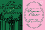 Alight Garden - Ornamental Script, a Script Font by Setara Langit CreativeStd (Thumbnail 3 of 11)