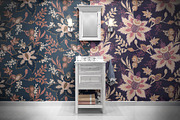 Paisley & Jacobean Floral Pattern, a Pattern Graphic by StudioGlouna (Thumbnail 2 of 10)