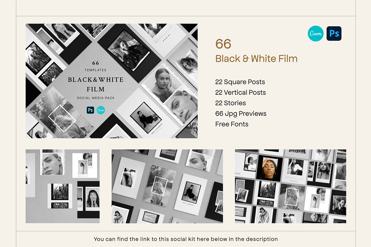 SALE! Social Kit BUNDLE Canva and PS, a Social Media Template by Sparrow & Snow (Photo 6 of 20)