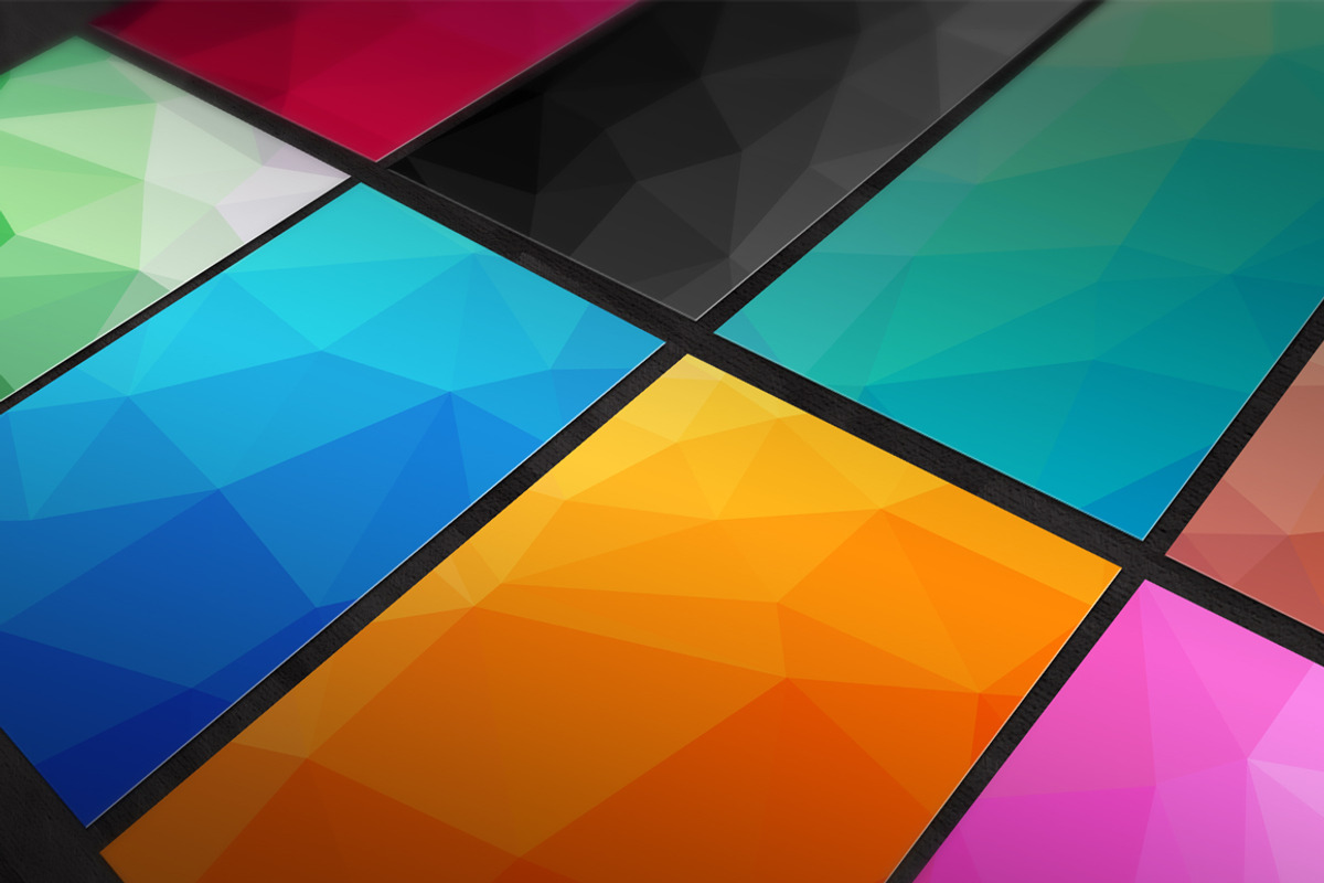24 Polygonal Backgrounds preview 2