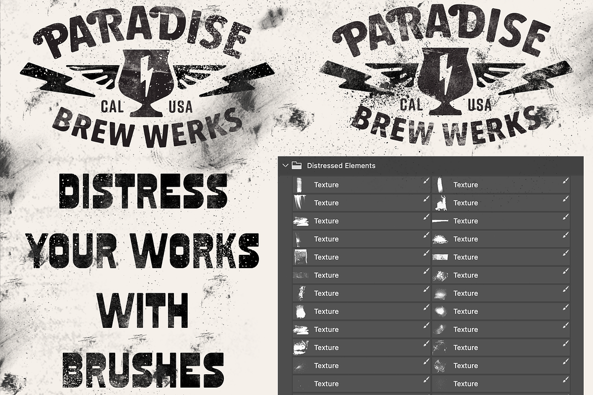 Distressed Texture ToolKit, a Texture Graphic by PeeperDesignStudio (Photo 2 of 4)