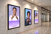 Indoor Billboard Mockup Bundle, an Advertising Mockup by graphypix (Thumbnail 13 of 13)
