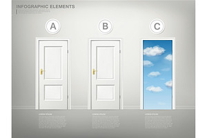 Choice Concept Infographic Template, a Presentation Template by TotallypicRF
