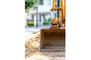 Crawler loader on construction site, an Industrial Photo by Lermont51