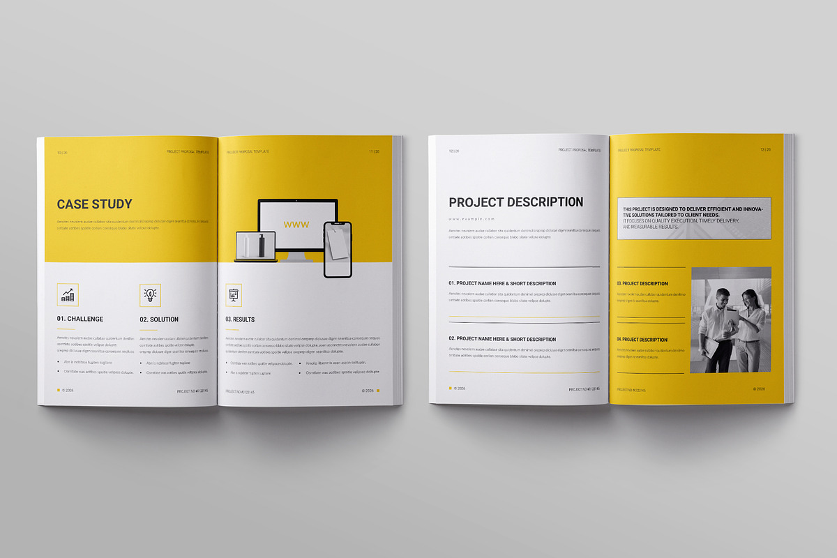 Proposal Bundle 4 in 1, a Brochure Template by ElvinPrint (Photo 15 of 37)