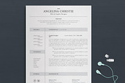 Resume/CV, a Resume Template by Atakana (Thumbnail 6 of 7)