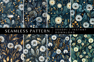 8 Luxurious Dandelion Patterns